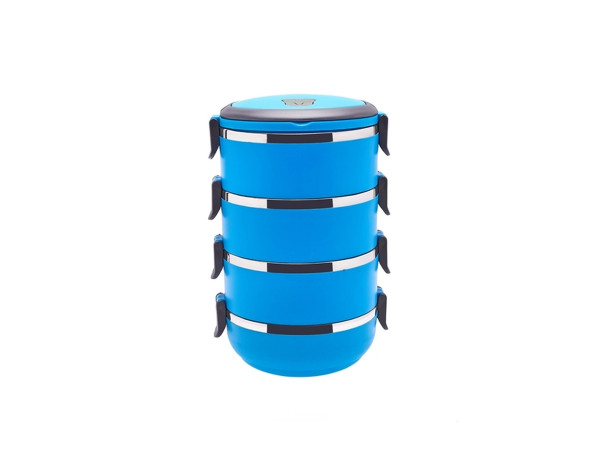 4-poschodový termoobedár Tadar 2,8 l modrý 4-poschodový termoobedár Tadar 2,8 l modrý