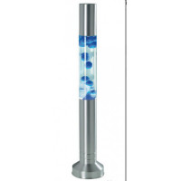 Dizajnová lávová lampa 58 cm, modrá