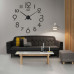 3D Nalepovacie hodiny DIY Clock Evevo 8280bXL, čierne, 90-130cm 3D Nalepovacie hodiny DIY Clock Evevo 8280bXL, čierne, 90-130cm