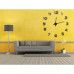 3D Nalepovacie hodiny DIY Clock Evevo 8233XL, čierne 90-130cm 3D Nalepovacie hodiny DIY Clock Evevo 8233XL, čierne 90-130cm