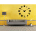 3D Nalepovacie hodiny DIY Clock Evevo 8274XL, Roman Black, 90-130cm 3D Nalepovacie hodiny DIY Clock Evevo 8274XL, Roman Black, 90-130cm