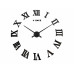 3D Nalepovacie hodiny DIY Clock Evevo 8274XL, Roman Black, 90-130cm 3D Nalepovacie hodiny DIY Clock Evevo 8274XL, Roman Black, 90-130cm
