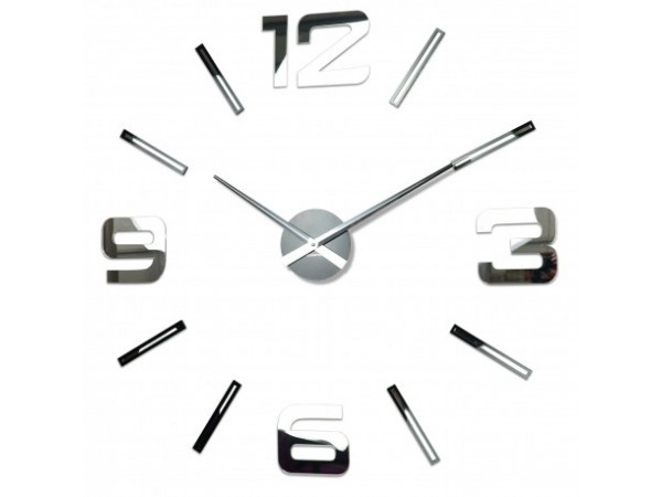 3D Nalepovacie hodiny DIY ADMIRABLE XL Sweep z540g01, MX100-130cm