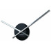 3D Nalepovacie hodiny DIY ADMIRABLE Sweep z5400C black, 80cm