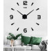 3D Nalepovacie hodiny DIY Clock XL Novo 90-130cm 3D Nalepovacie hodiny DIY Clock XL Novo 90-130cm