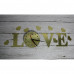 Nalepovacie nástenné hodiny Love 7A7, 50cm Nalepovacie nástenné hodiny Love 7A7, 50cm
