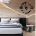 3D Nalepovacie hodiny DIY Clock, gotq70h, 80-130cm 3D Nalepovacie hodiny DIY Clock, gotq70h, 80-130cm