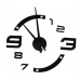 3D Nalepovacie hodiny DIY Clock, gotq70h, 80-130cm 3D Nalepovacie hodiny DIY Clock, gotq70h, 80-130cm