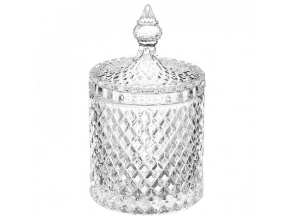 Sklenená dóza na cukrovinky Secret de Gourmet 597A, 18 cm