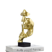 Živicová socha CMSJ-W, 27cm svetlé zlato Živicová socha CMSJ-W, 27cm svetlé zlato