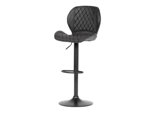 Barová stolička čierna COWBOY látka Autronic AUB-431 BK3 Barová stolička čierna COWBOY látka Autronic AUB-431 BK3