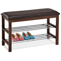 Botník dvojúrovňový Autronic 83168-06 WAL, 80cm