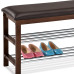 Botník dvojúrovňový Autronic 83168-06 WAL, 80cm Botník dvojúrovňový Autronic 83168-06 WAL, 80cm