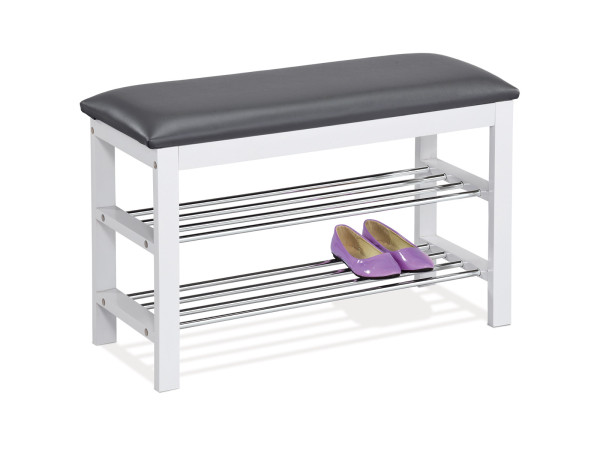 Botník dvojúrovňový Autronic 83168-06 WT, 80cm Botník dvojúrovňový Autronic 83168-06 WT, 80cm
