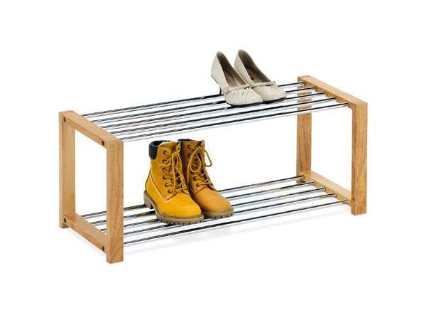 Botník dvojúrovňový Autronic 83168-11 NAT, 80cm Botník dvojúrovňový Autronic 83168-11 NAT, 80cm