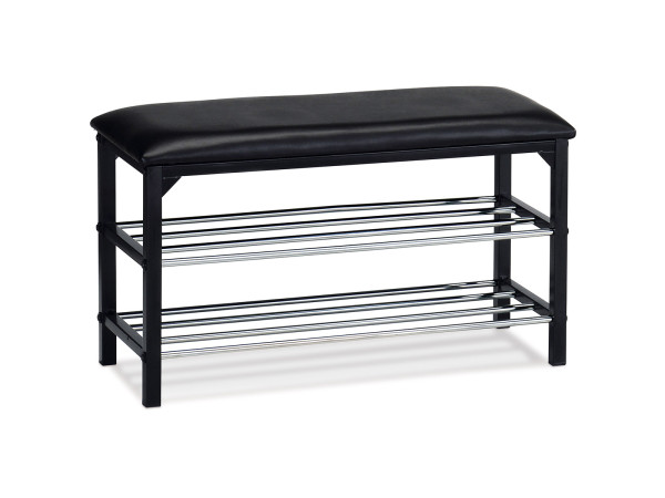 Botník dvojúrovňový Autronic 83168-13 BK, 76cm Botník dvojúrovňový Autronic 83168-13 BK, 76cm