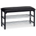 Botník dvojúrovňový Autronic 83168-13 BK, 76cm Botník dvojúrovňový Autronic 83168-13 BK, 76cm