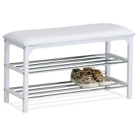Botník dvojúrovňový Autronic 83168-13 WT, 76cm