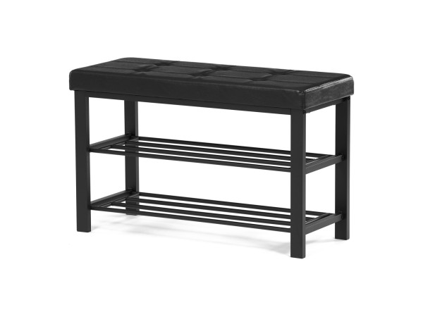 Botník dvojúrovňový Autronic ABO-W2012 BK, 81cm Botník dvojúrovňový Autronic ABO-W2012 BK, 81cm