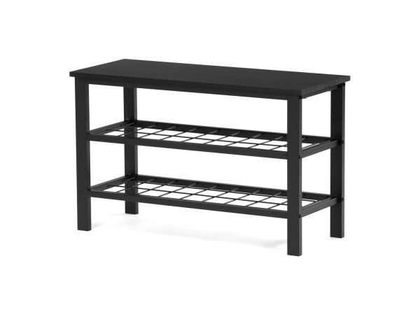 Botník dvojúrovňový Autronic ABO-W2015 BK, 81cm Botník dvojúrovňový Autronic ABO-W2015 BK, 81cm