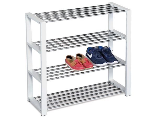 Botník štvorúrovňový Autronic 83168-14 WT, 80cm Botník štvorúrovňový Autronic 83168-14 WT, 80cm