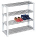 Botník štvorúrovňový Autronic 83168-14 WT, 80cm Botník štvorúrovňový Autronic 83168-14 WT, 80cm