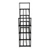 Botník štvorúrovňový Autronic GD-406 BK, 91cm Botník štvorúrovňový Autronic GD-406 BK, 91cm