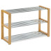 Botník trojúrovňový Autronic 83168-12 NAT, 80cm Botník trojúrovňový Autronic 83168-12 NAT, 80cm