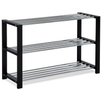 Botník trojúrovňový Autronic 83168-12 BK, 80cm