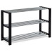 Botník trojúrovňový Autronic 83168-12 BK, 80cm Botník trojúrovňový Autronic 83168-12 BK, 80cm
