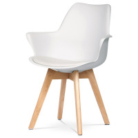 Jedálenská stolička Autronic CT-771 WT Jedálenská stolička Autronic CT-771 WT