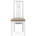 Jedálenská stolička Autronic BC-2482 WT Jedálenská stolička Autronic BC-2482 WT