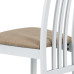 Jedálenská stolička Autronic BC-2482 WT Jedálenská stolička Autronic BC-2482 WT