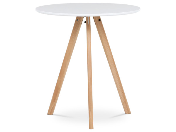 Jedálenský stôl 70cm Autronic DT-320 WT Jedálenský stôl 70cm Autronic DT-320 WT