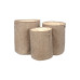 Kôš na bielizeň Autronic 3ks LK9581-BROWN Kôš na bielizeň Autronic 3ks LK9581-BROWN