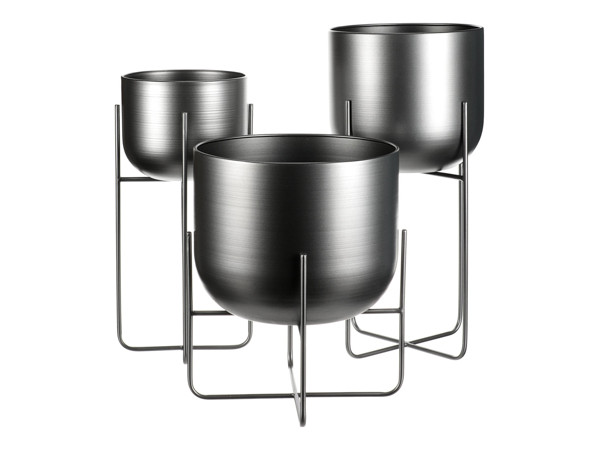 Kovový kvetináč 3ks Autronic FA5004 Kovový kvetináč 3ks Autronic FA5004