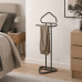 Moderný kovový nemý sluha Autronic 81119 GREY, šedá 108cm Moderný kovový nemý sluha Autronic 81119 GREY, šedá 108cm