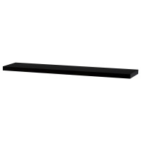 Nástenná polica Autronic P-002 BK (WAL) Nástenná polica Autronic P-002 BK (WAL)