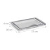 Skladací stojan na notebook RD47208, strieborný Skladací stojan na notebook RD47208, strieborný