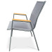 Záhradná stolička Autronic AZC-S1050 GREY Záhradná stolička Autronic AZC-S1050 GREY