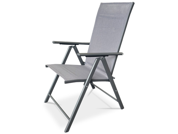 Záhradná stolička Autronic AZC-S1116 GREY Záhradná stolička Autronic AZC-S1116 GREY