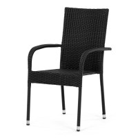 Záhradná stolička Autronic AZC-S2113 BK