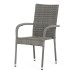 Záhradná stolička Autronic AZC-S2114 GREY Záhradná stolička Autronic AZC-S2114 GREY