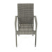 Záhradná stolička Autronic AZC-S2114 GREY Záhradná stolička Autronic AZC-S2114 GREY