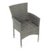 Záhradná stolička Autronic AZC-S2118 GREY Záhradná stolička Autronic AZC-S2118 GREY
