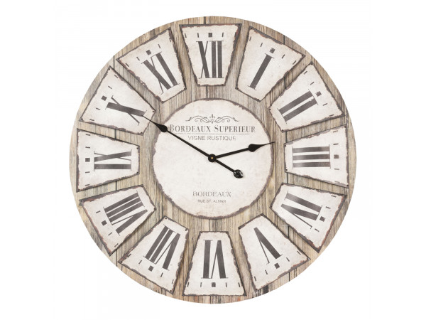 Nástenné hodiny Clayre & EEF, 5KL0025, 80cm