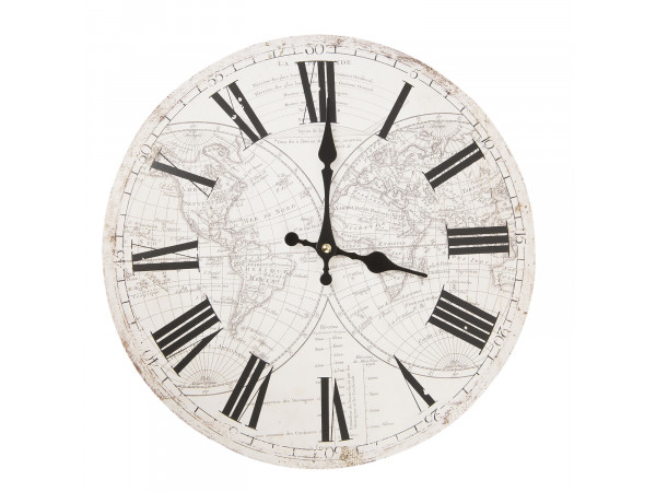 Nástenné hodiny Clayre & EEF, 5KL0088, 34cm Nástenné hodiny Clayre & EEF, 5KL0088, 34cm