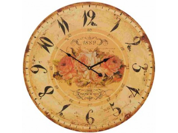 Nástenné hodiny Clayre & EEF, 4KL0061, 60cm Nástenné hodiny Clayre & EEF, 4KL0061, 60cm