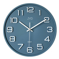 Nástenné hodiny JVD Sweep HX2472.4 modré, 31 cm Nástenné hodiny JVD Sweep HX2472.4 modré, 31 cm