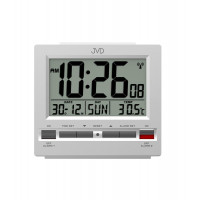 Rádiom riadené digitálne hodiny s budíkom JVD RB9371.1, 10 cm